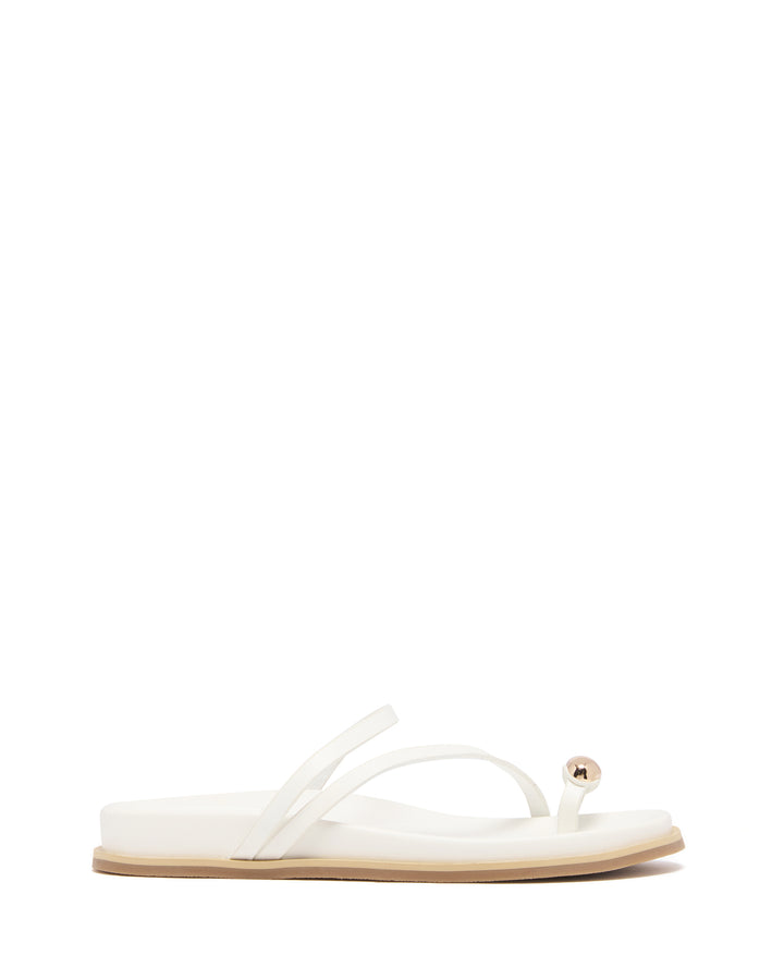 Alba Sandal White
