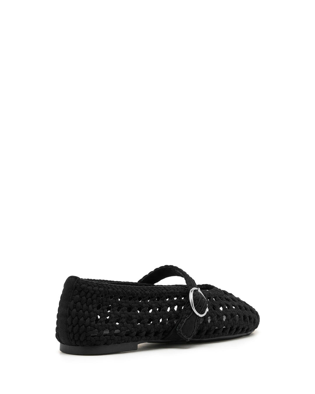 Asher Ballet Flat Black Suede