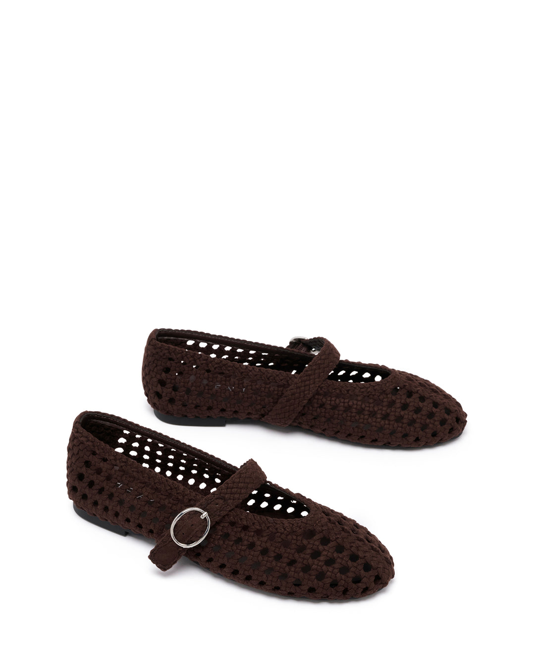 Asher Ballet Flat Chocolate Suede