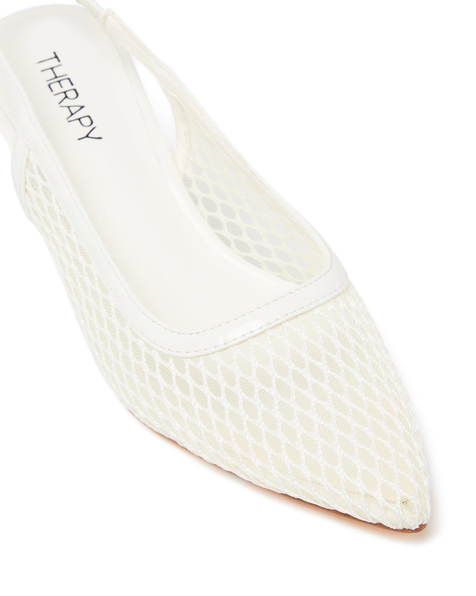 Therapy Shoes Bentleyy Bone Patent | Women's Heels | Slingback | Pump | Stiletto