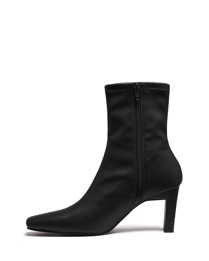 Bette Ankle Boot Black Smooth