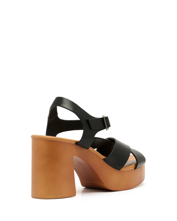 Brynn Clog Heel Black