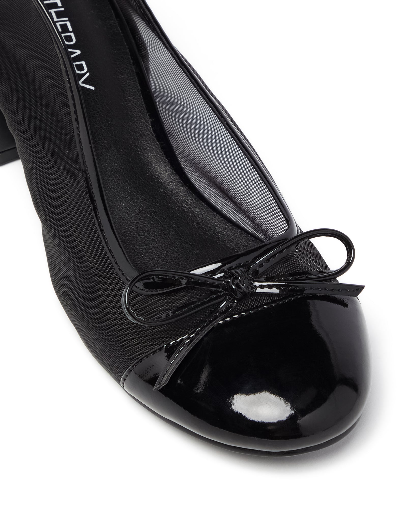 Therapy Shoes Charlotte Black Patent | Women's Ballet | Heels | Mesh
