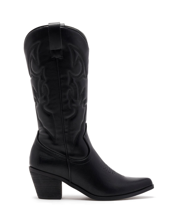 Clayton Cowboy Boot Black