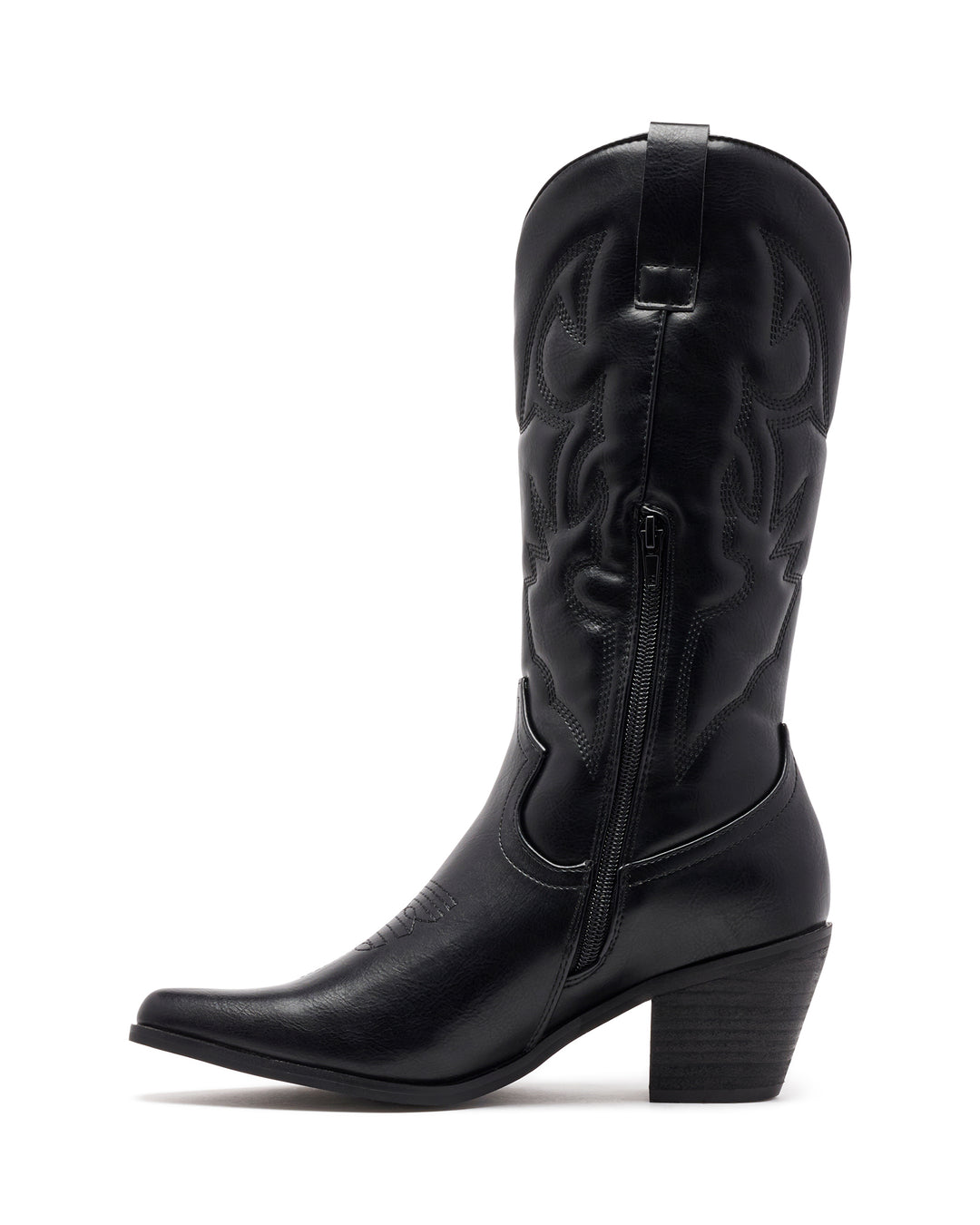 Clayton Cowboy Boot Black