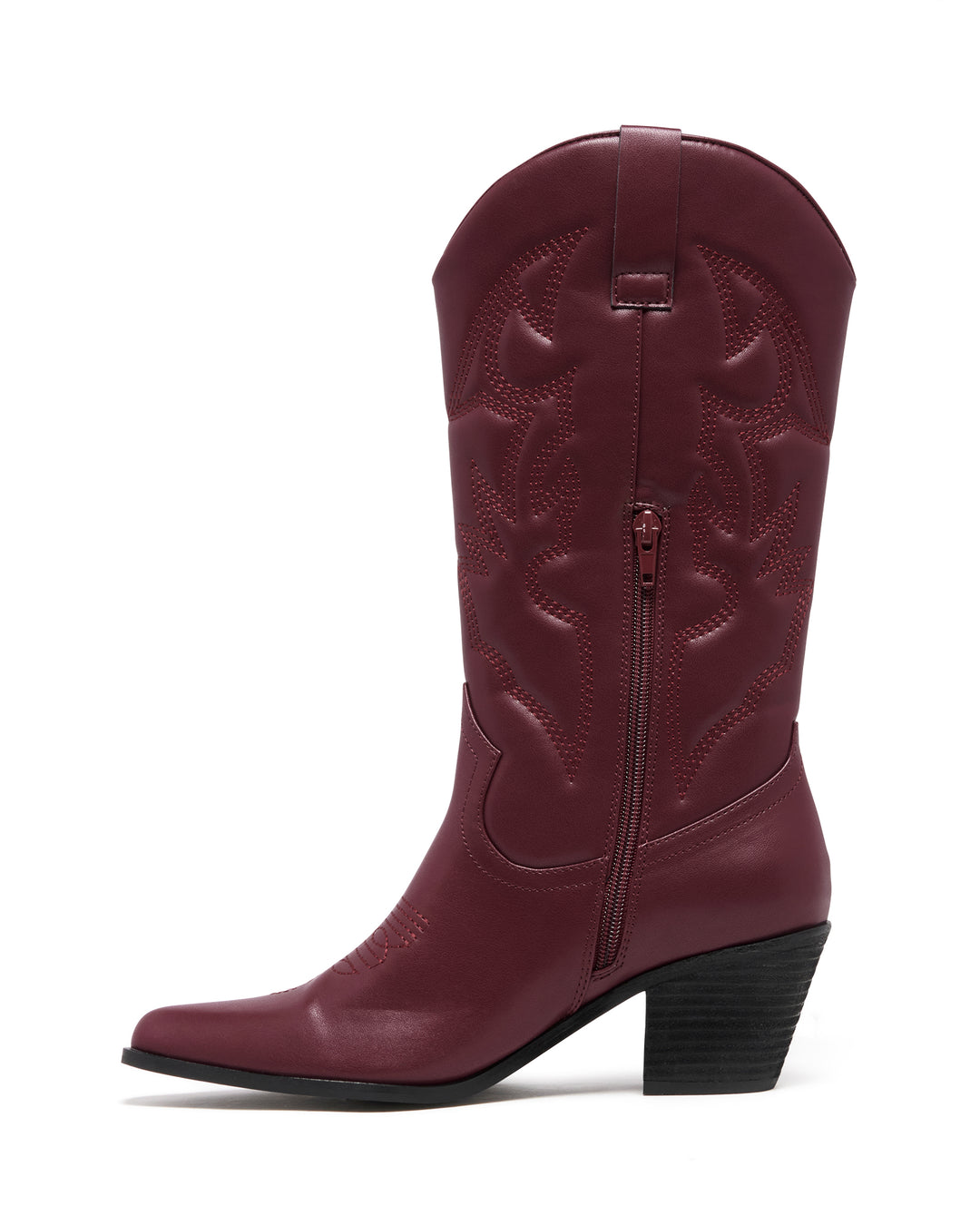 Clayton Cowboy Boot Bordeaux