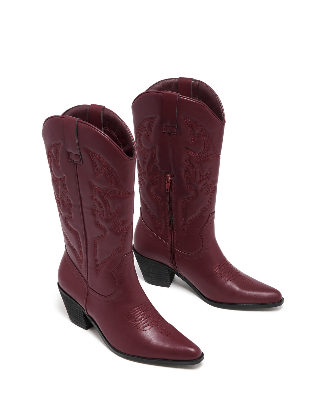 Clayton Cowboy Boot Bordeaux