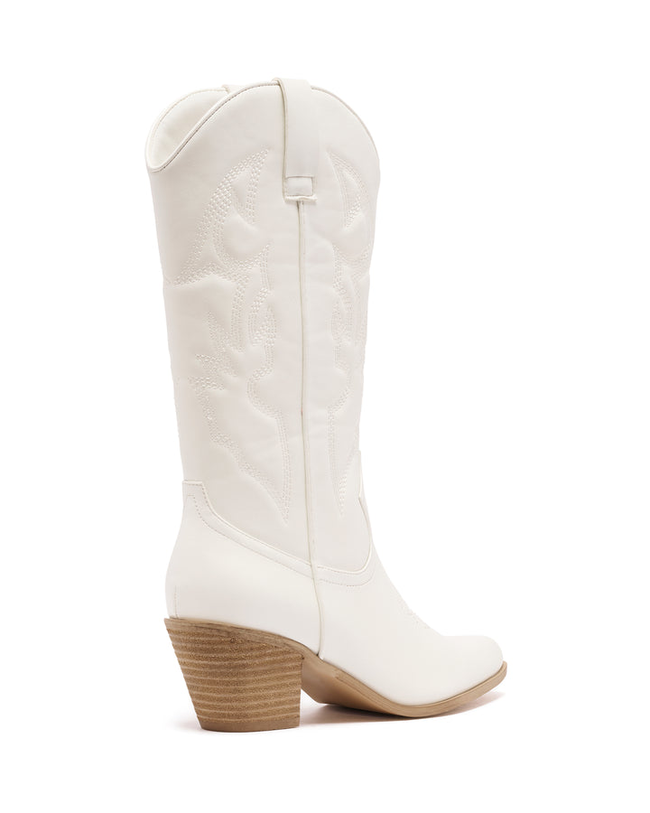 Clayton Cowboy Boot Ivory