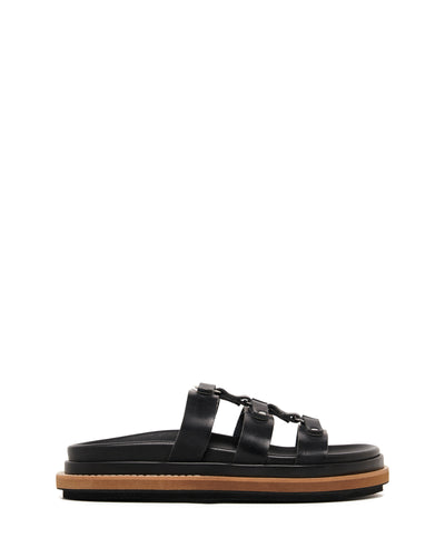 Therapy Shoes Codii Black | Women's Sandals | Flatform | Chunky | Footbed