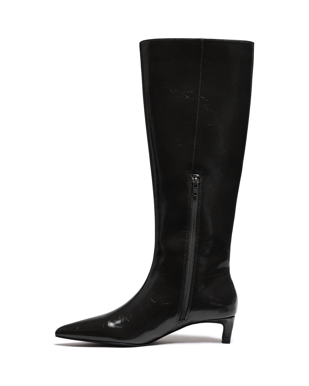 Destiny Tall Boot Black Textured