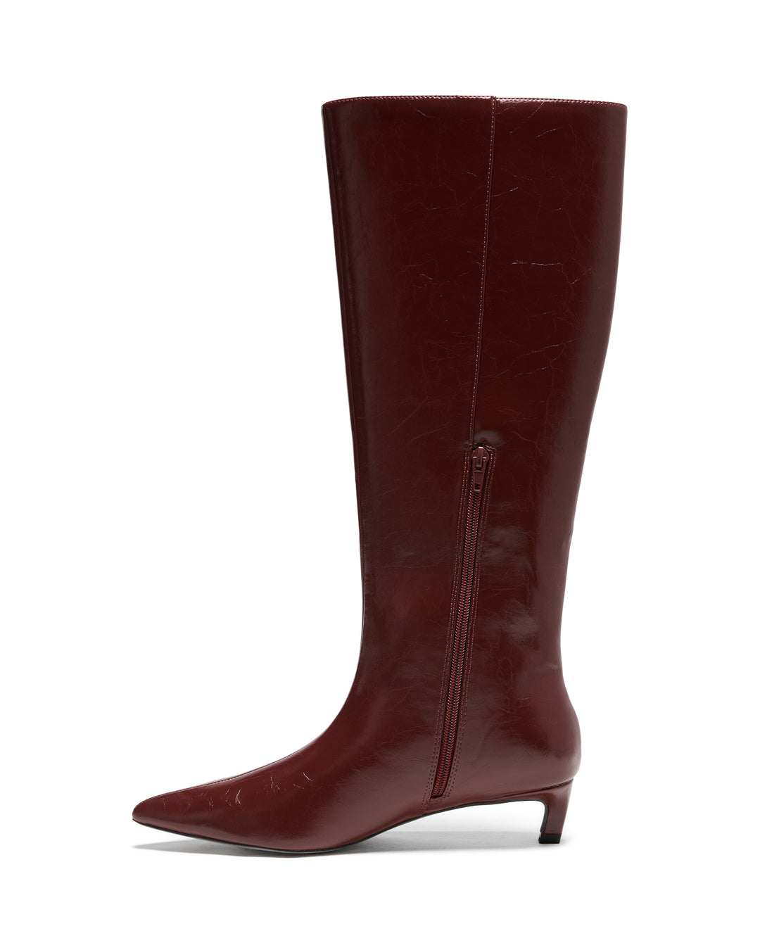 Destiny Tall Boot Bordeaux Textured
