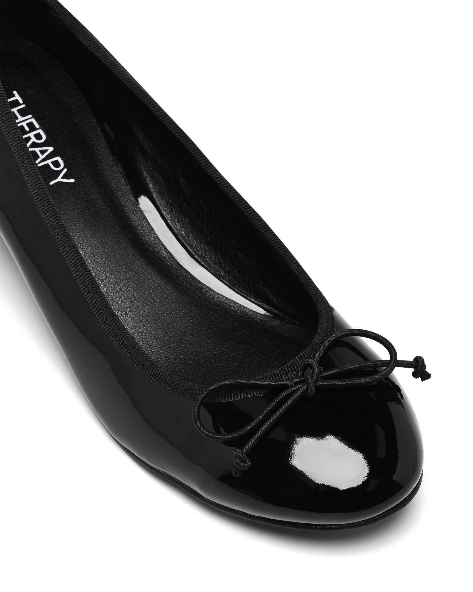 Therapy Shoes Diana Black Patent | Women's Ballet | Heels | Flats