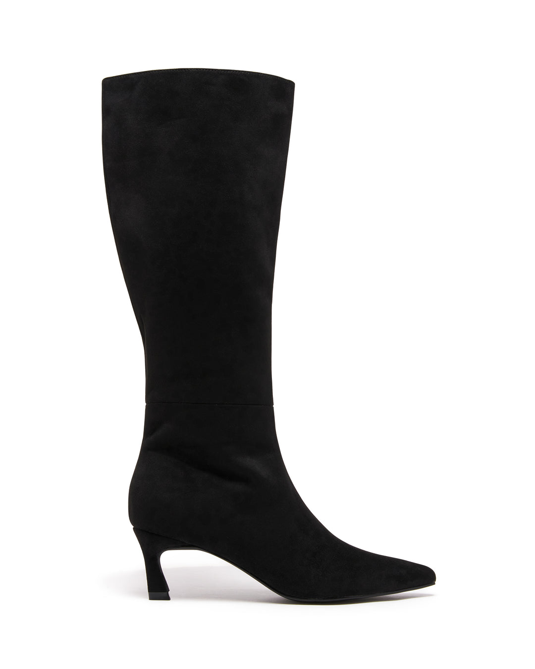 Dove Tall Boot Black Microsuede