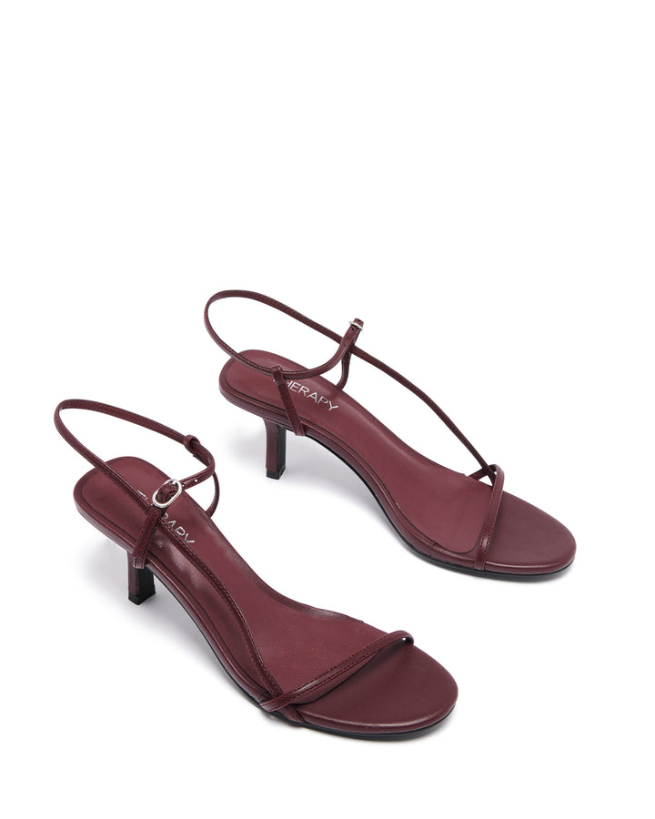 Easton Slingback Heel Bordeaux