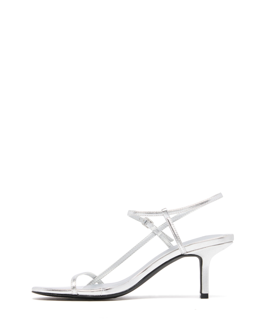 Easton Slingback Heel Silver Metallic