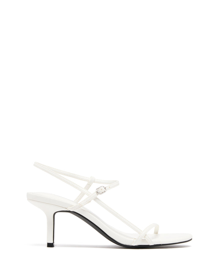 Easton Slingback Heel White
