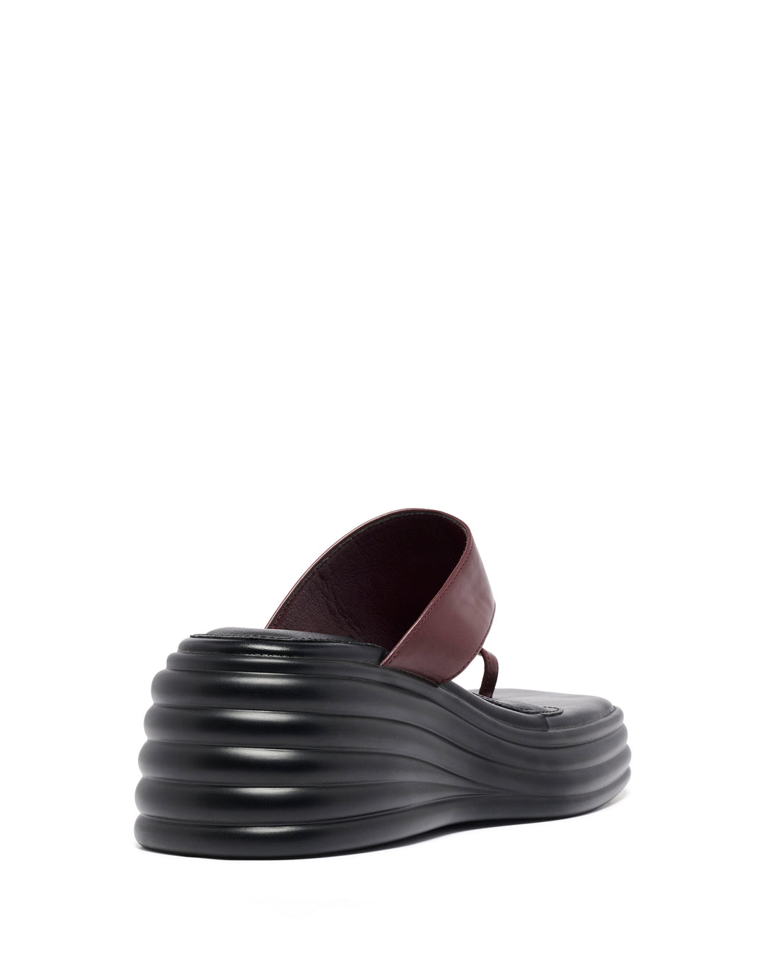 Finale Wedge Sandal Bordeaux