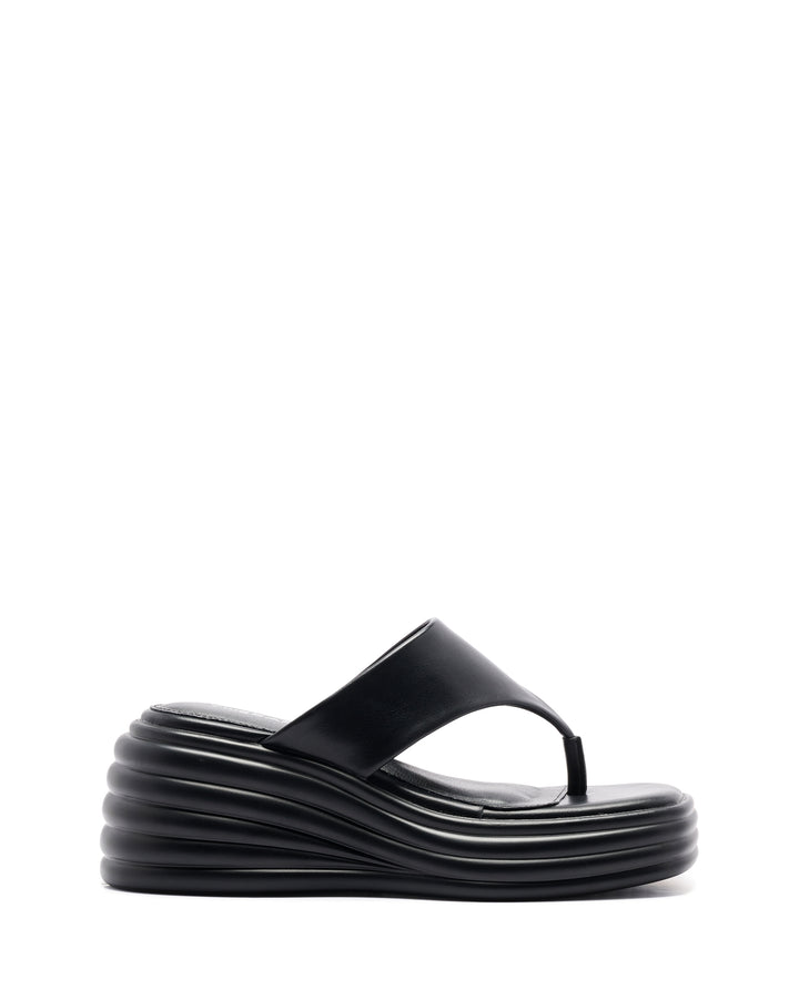 Frame Thong Sandal Black