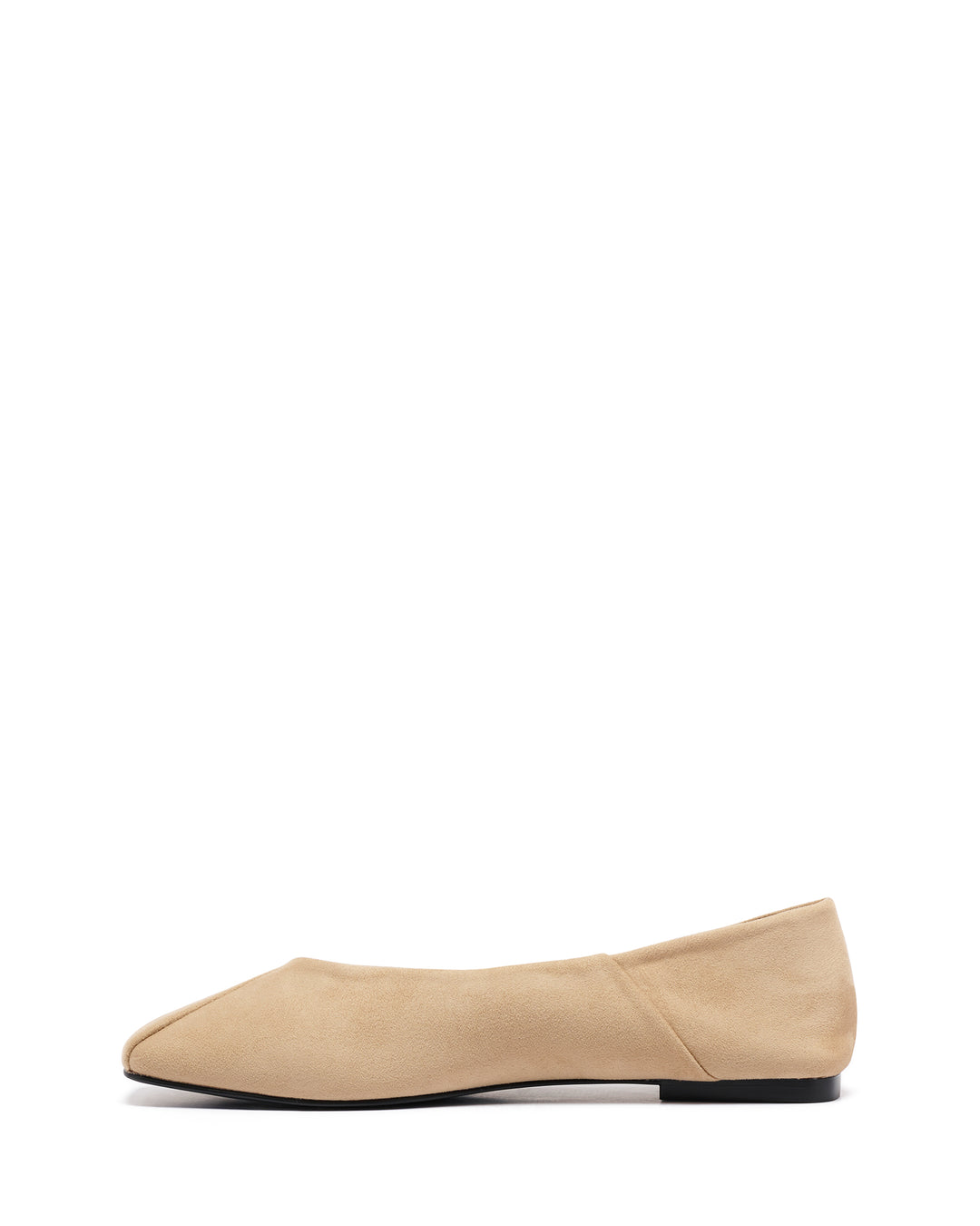 Gaia Ballet Flat Cashew Suede