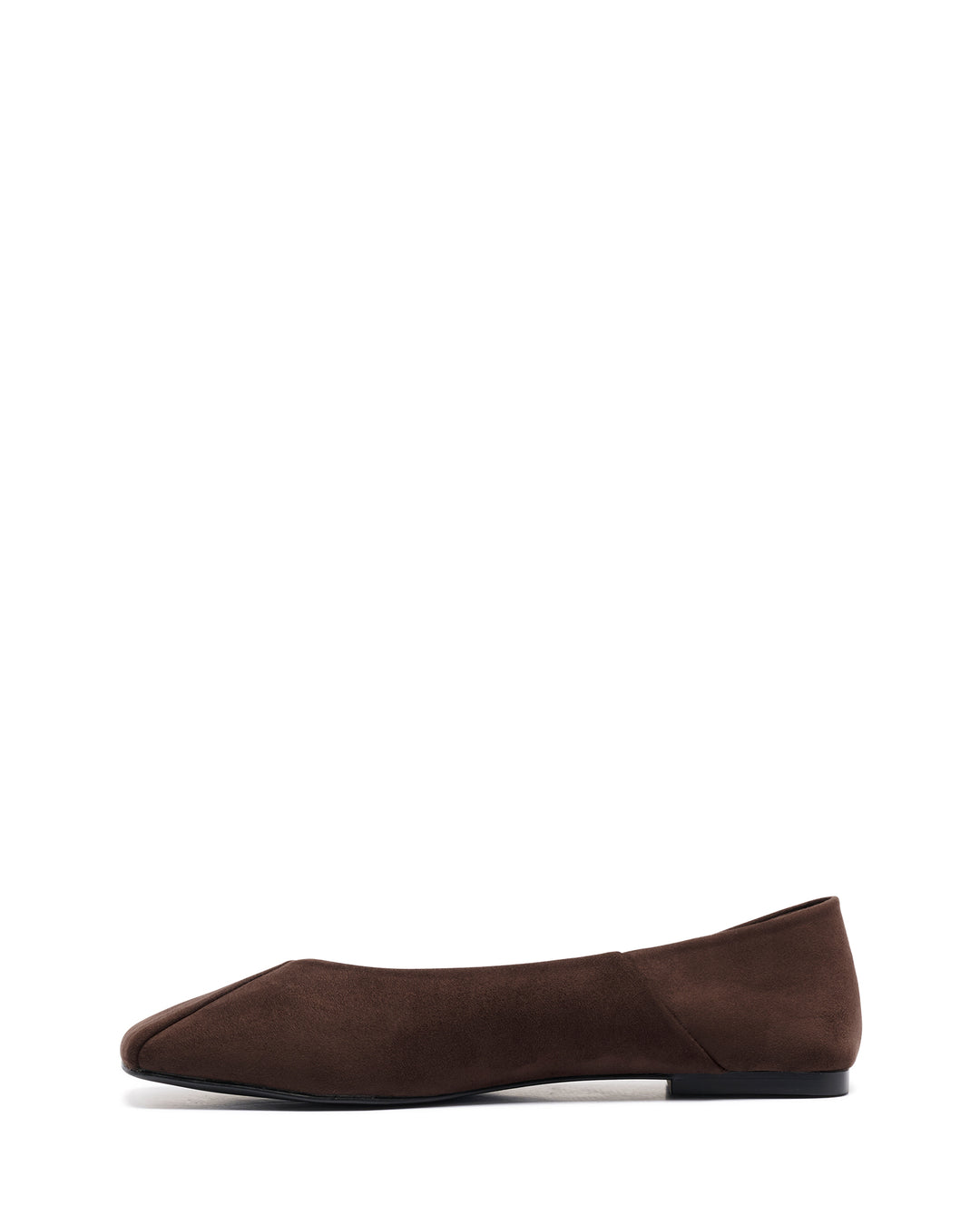 Gaia Ballet Flat Chocolate Suede