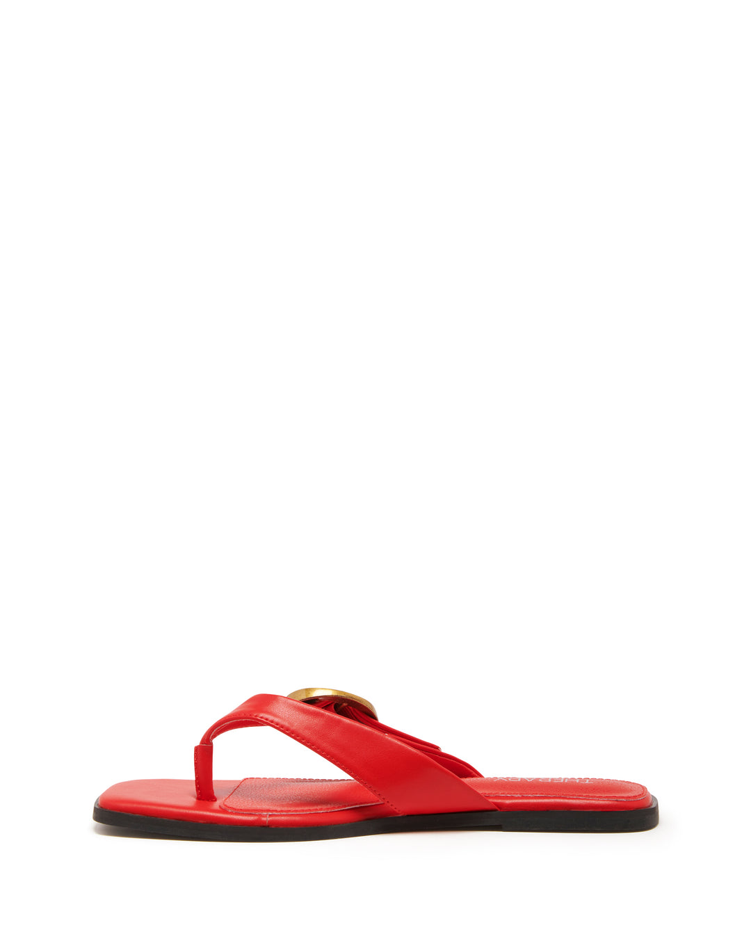 Gallery Thong Sandal Red Smooth