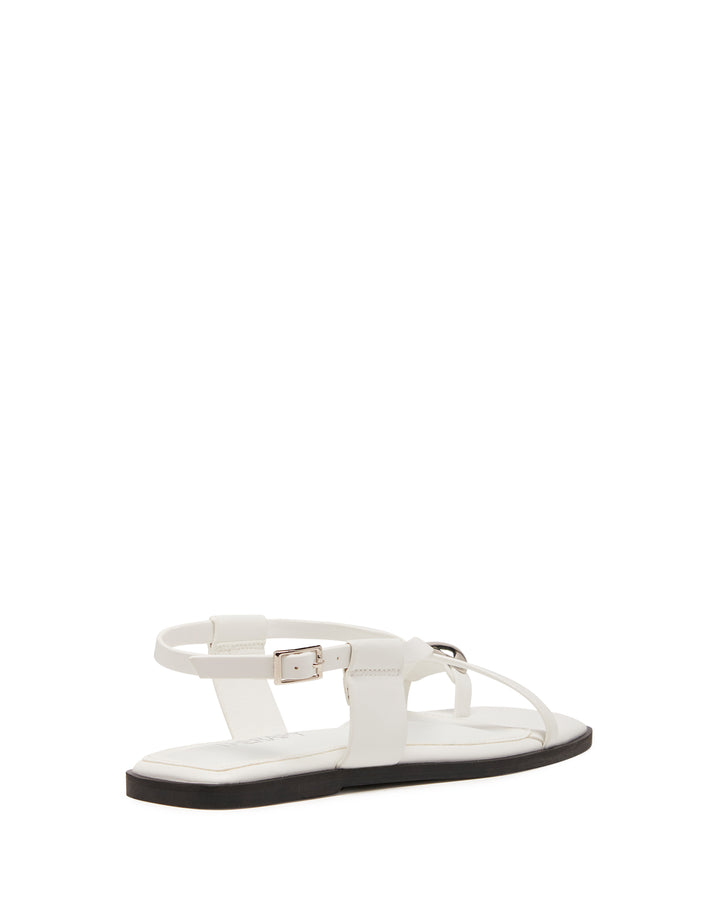 Gleam Sandal White