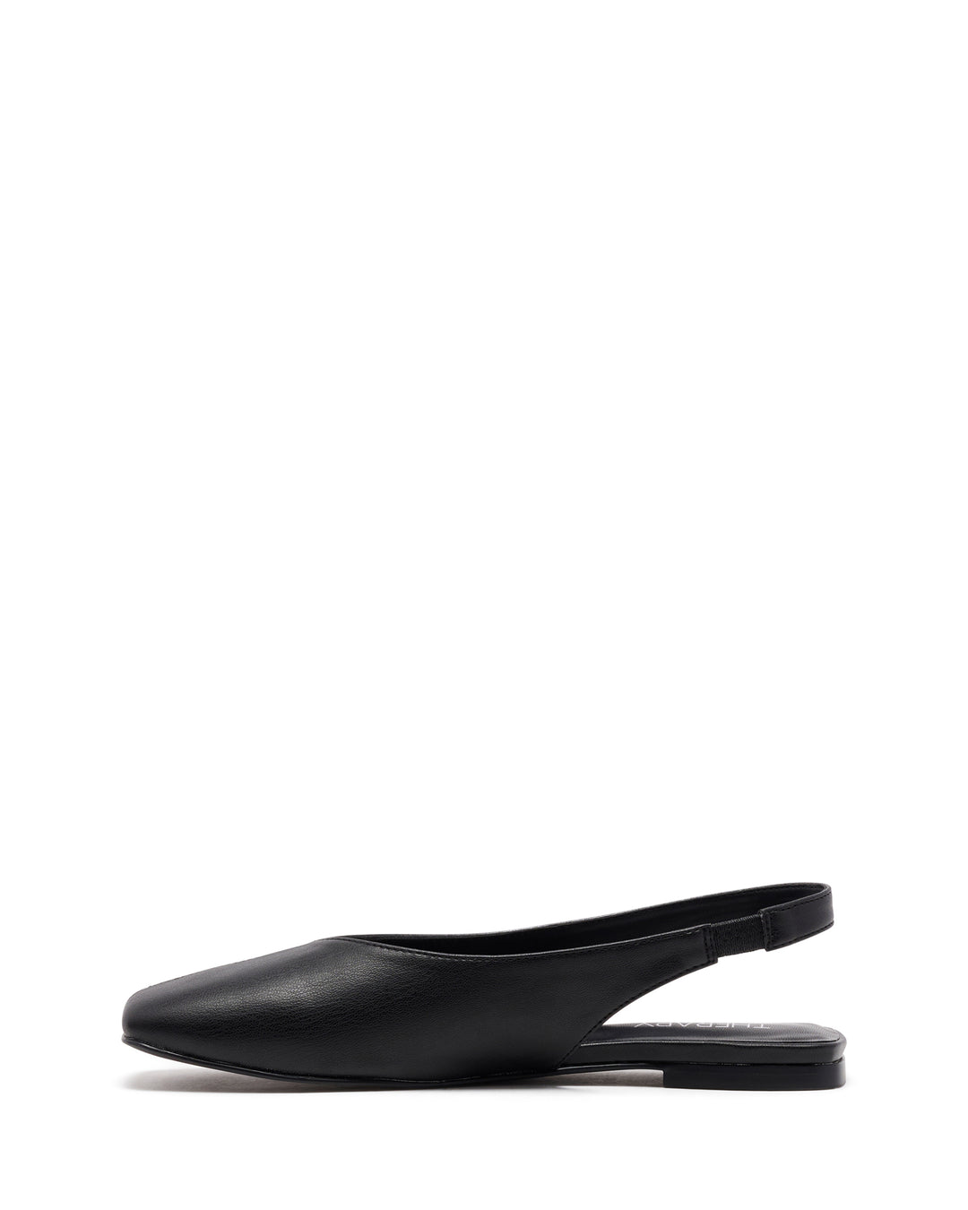 Graze Slingback Flat Black