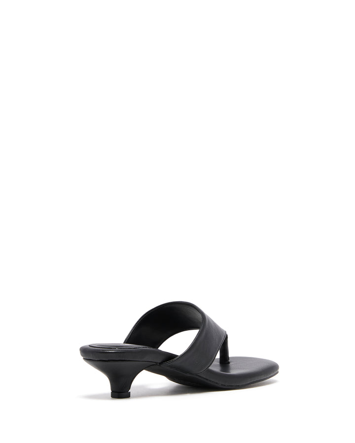 Hailey Thong Heel Black