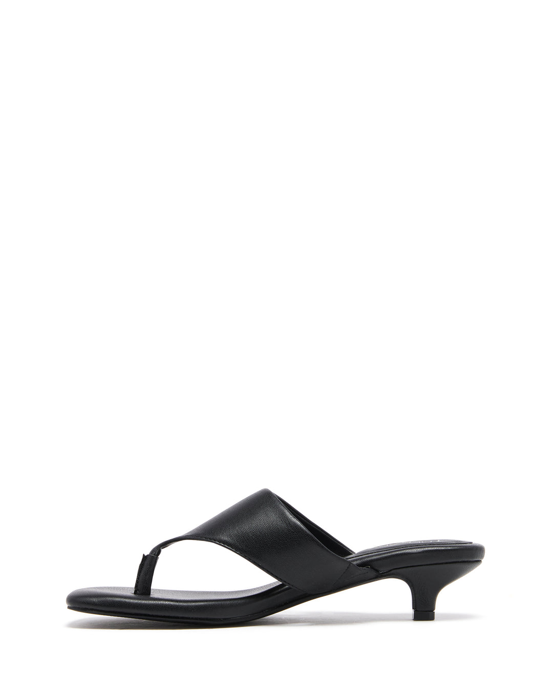 Hailey Thong Heel Black