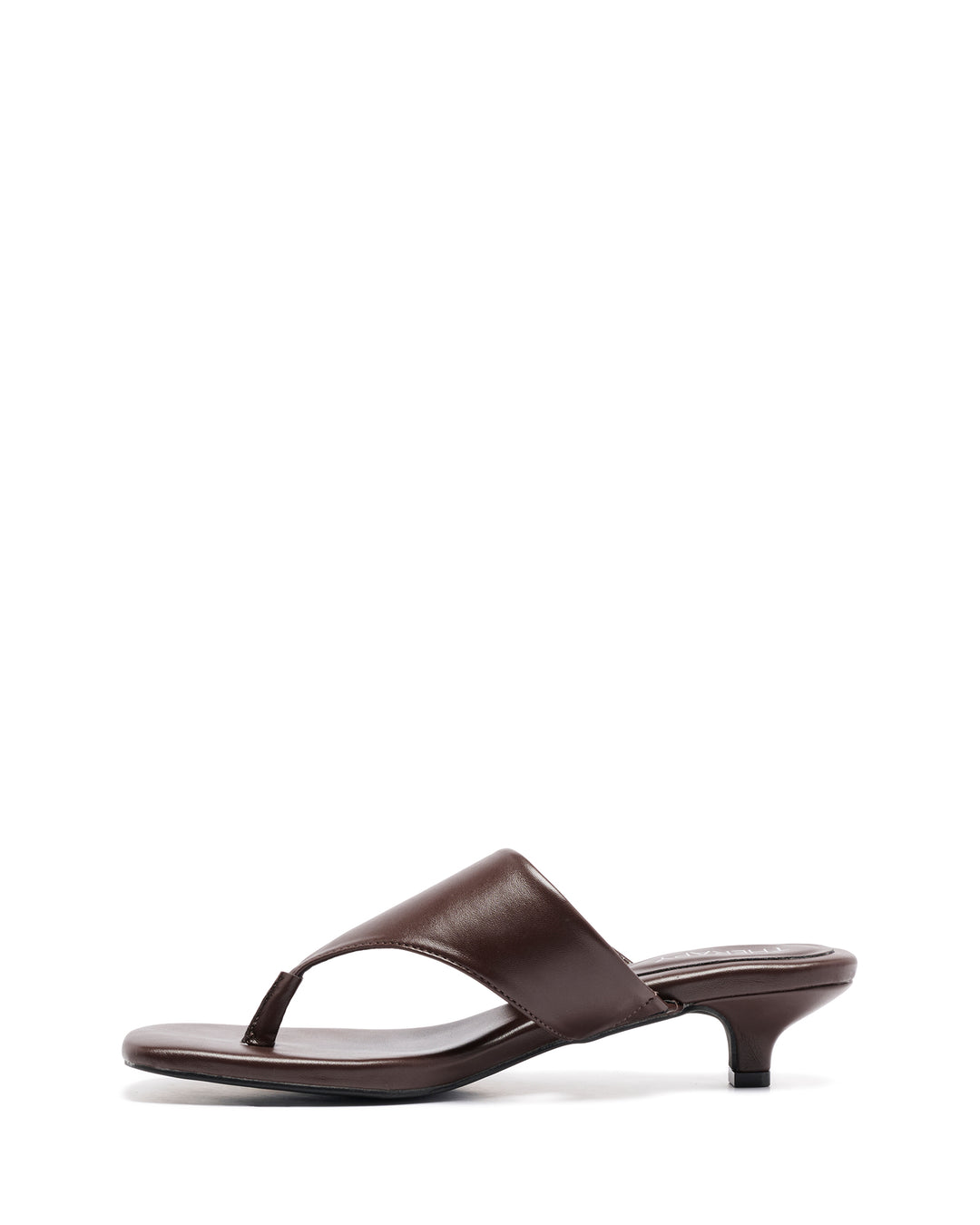 Hailey Thong Heel Chocolate