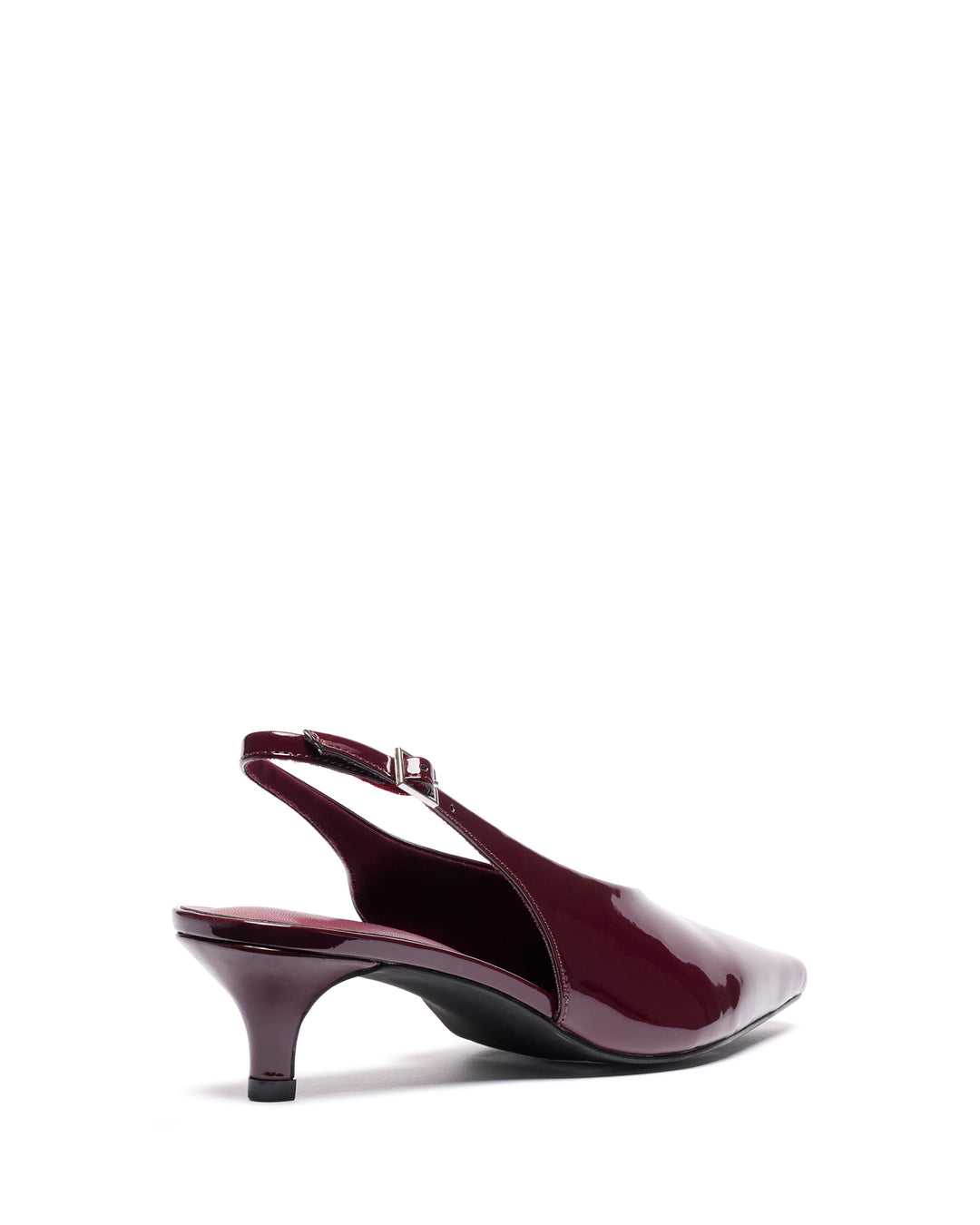 Indiana Slingback Heel Bordeaux Patent