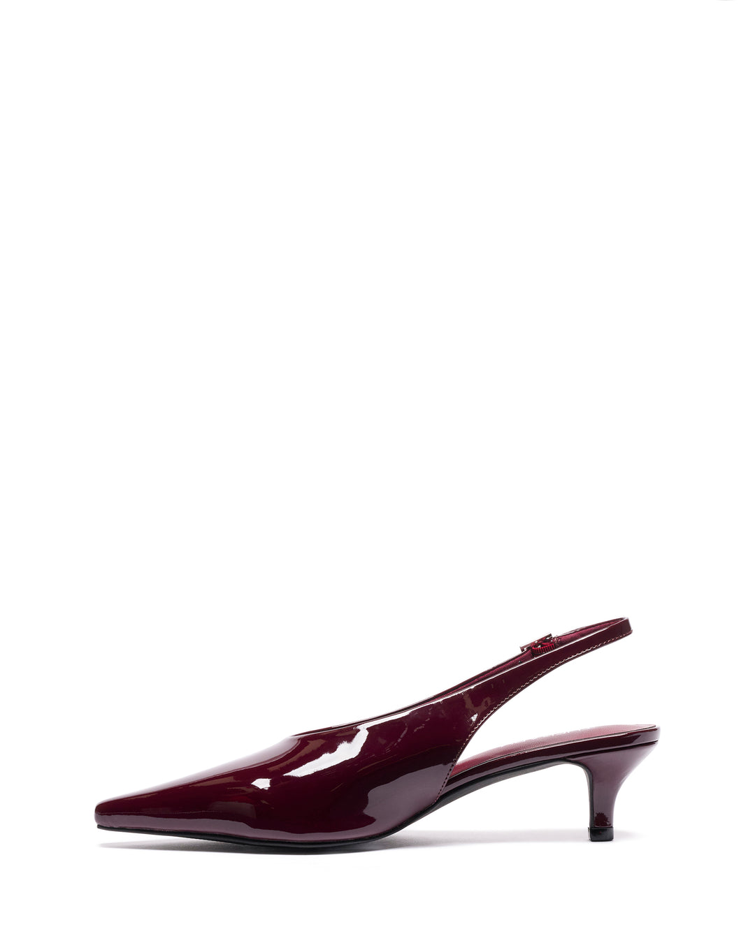 Indiana Slingback Heel Bordeaux Patent