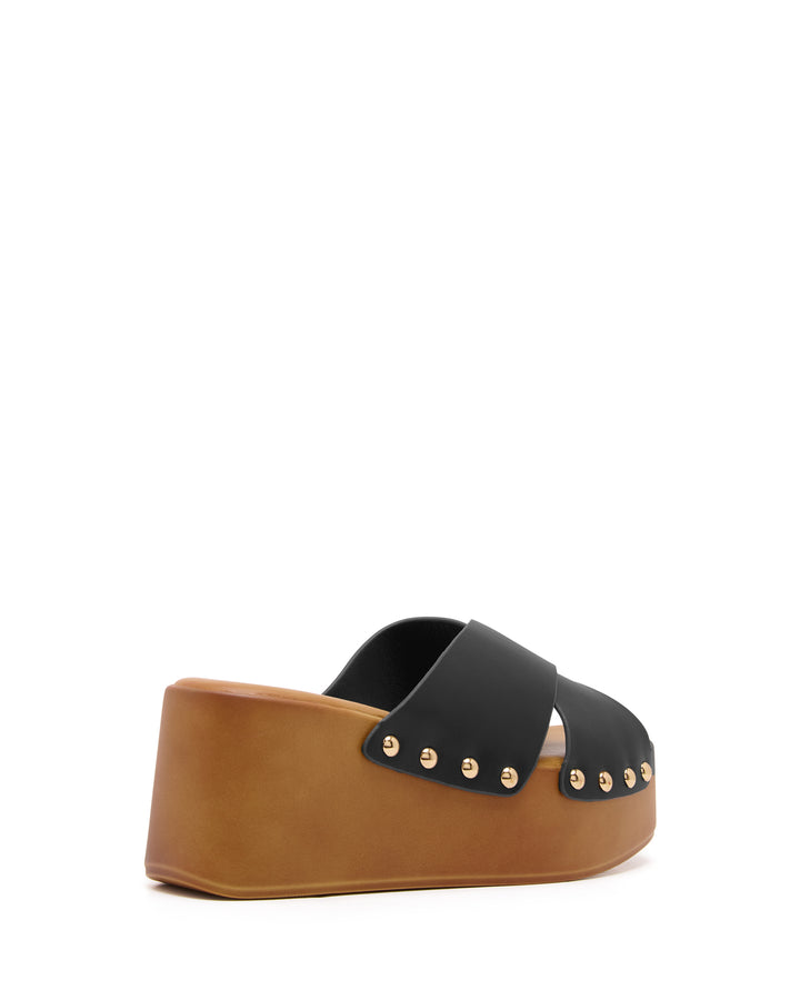 Iver Platform Clog Black