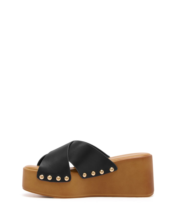 Iver Platform Clog Black