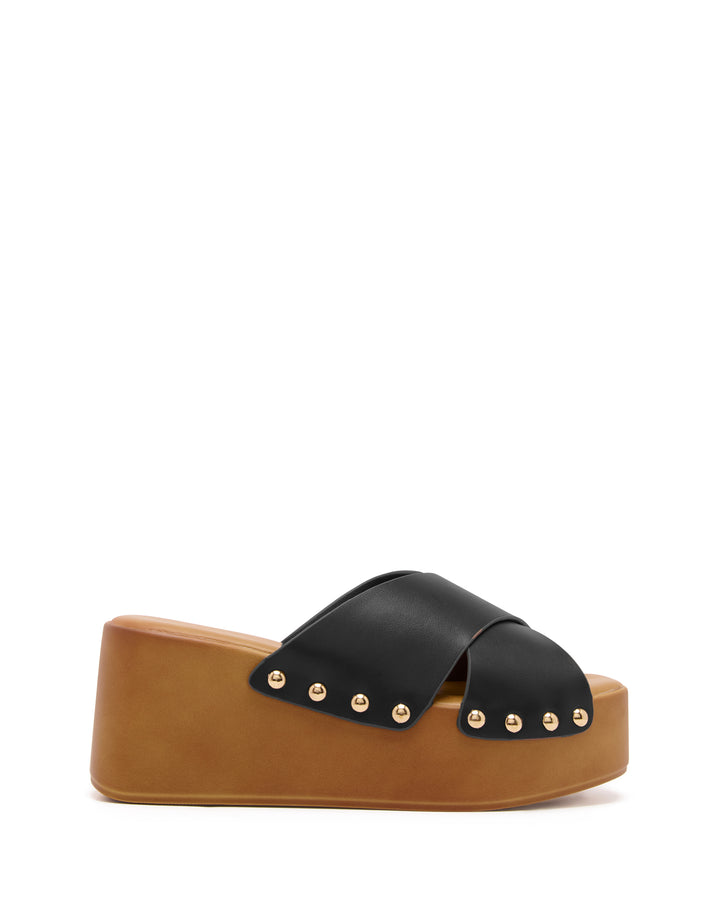 Iver Platform Clog Black
