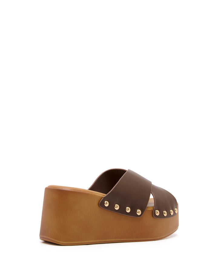 Iver Platform Clog Chocolate