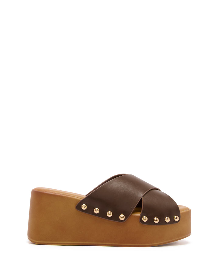 Iver Platform Clog Chocolate