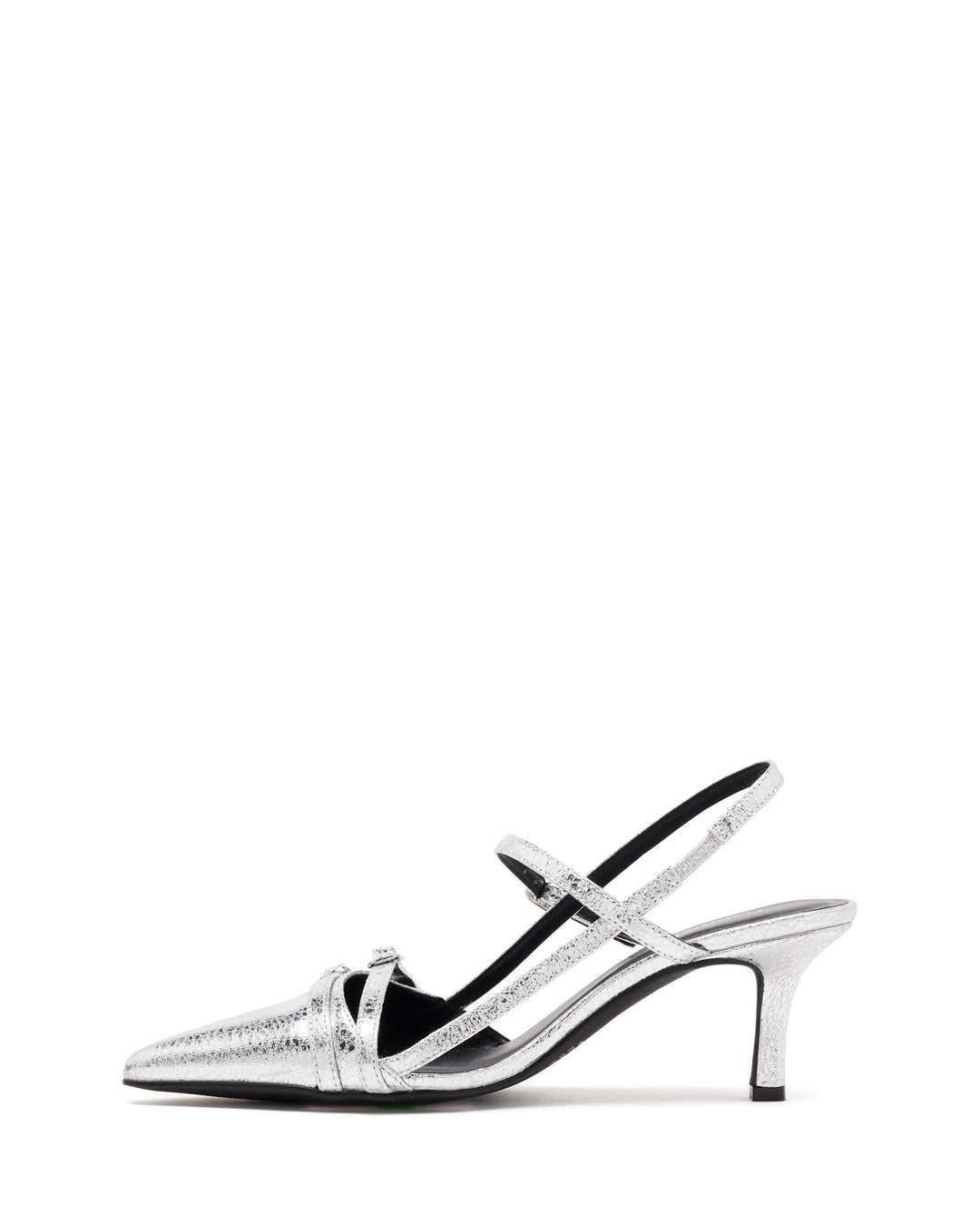 Jackpot Point Heel Silver