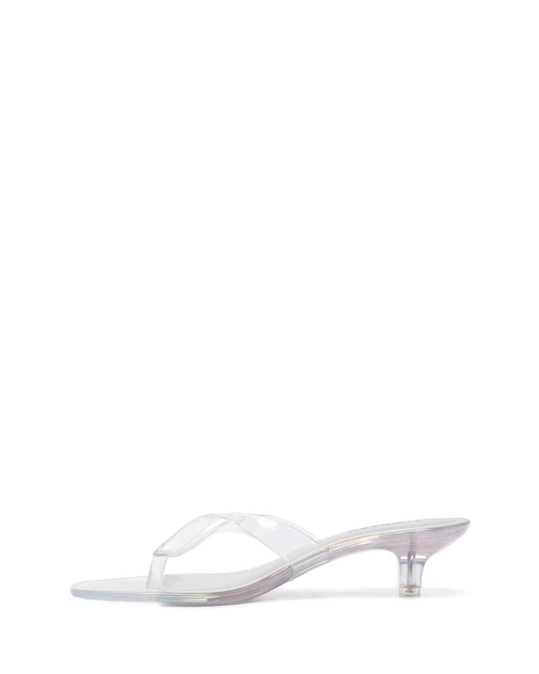 Jellyz Thong Heel Clear