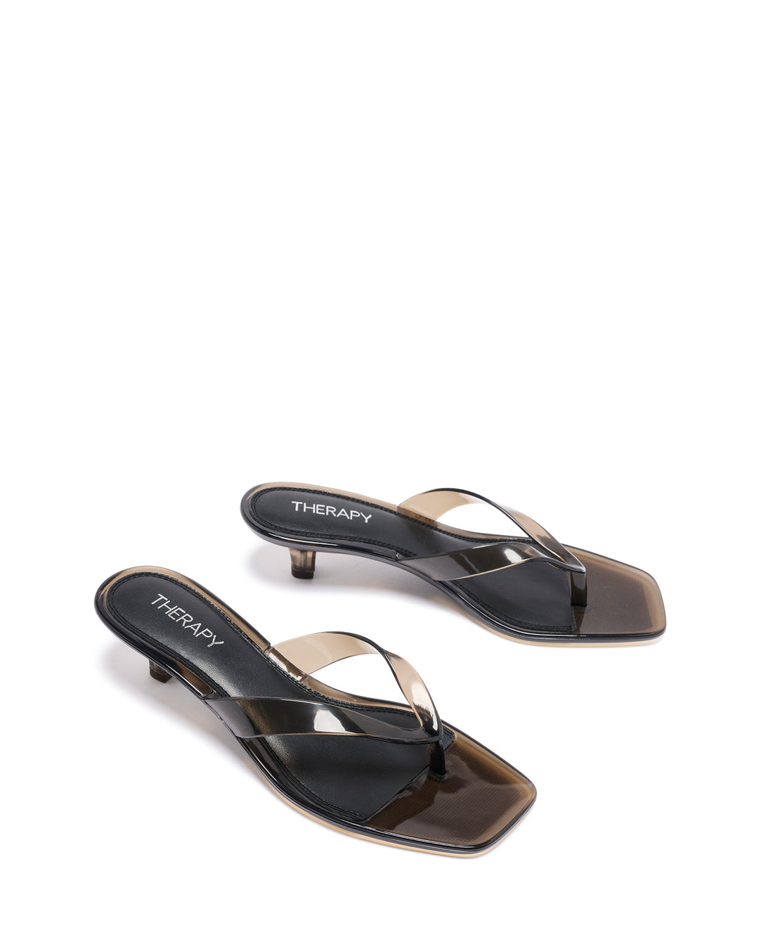 Jellyz Thong Heel Smoke