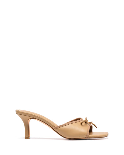 Therapy Shoes Jenner Caramel Smooth | Women's Heels | Sandal | Mules