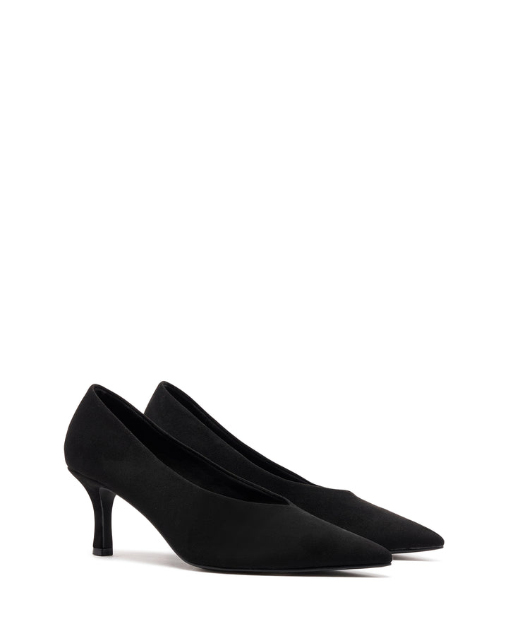 Jordyn Pump Black Suede