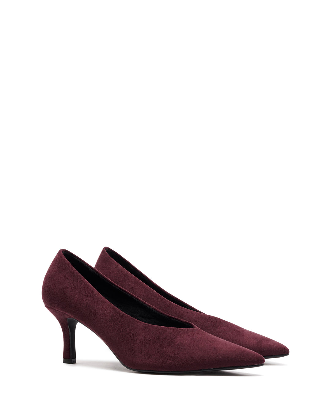 Jordyn Pump Bordeaux Suede