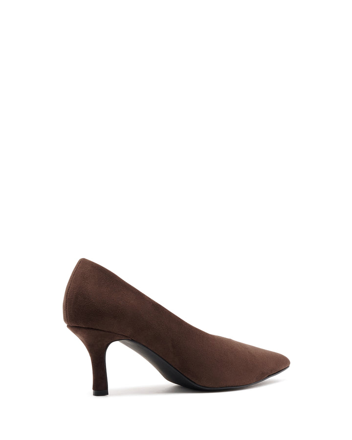 Jordyn Pump Chocolate Suede