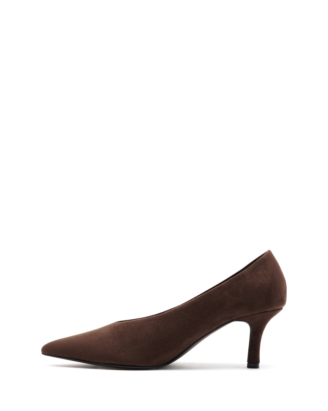 Jordyn Pump Chocolate Suede