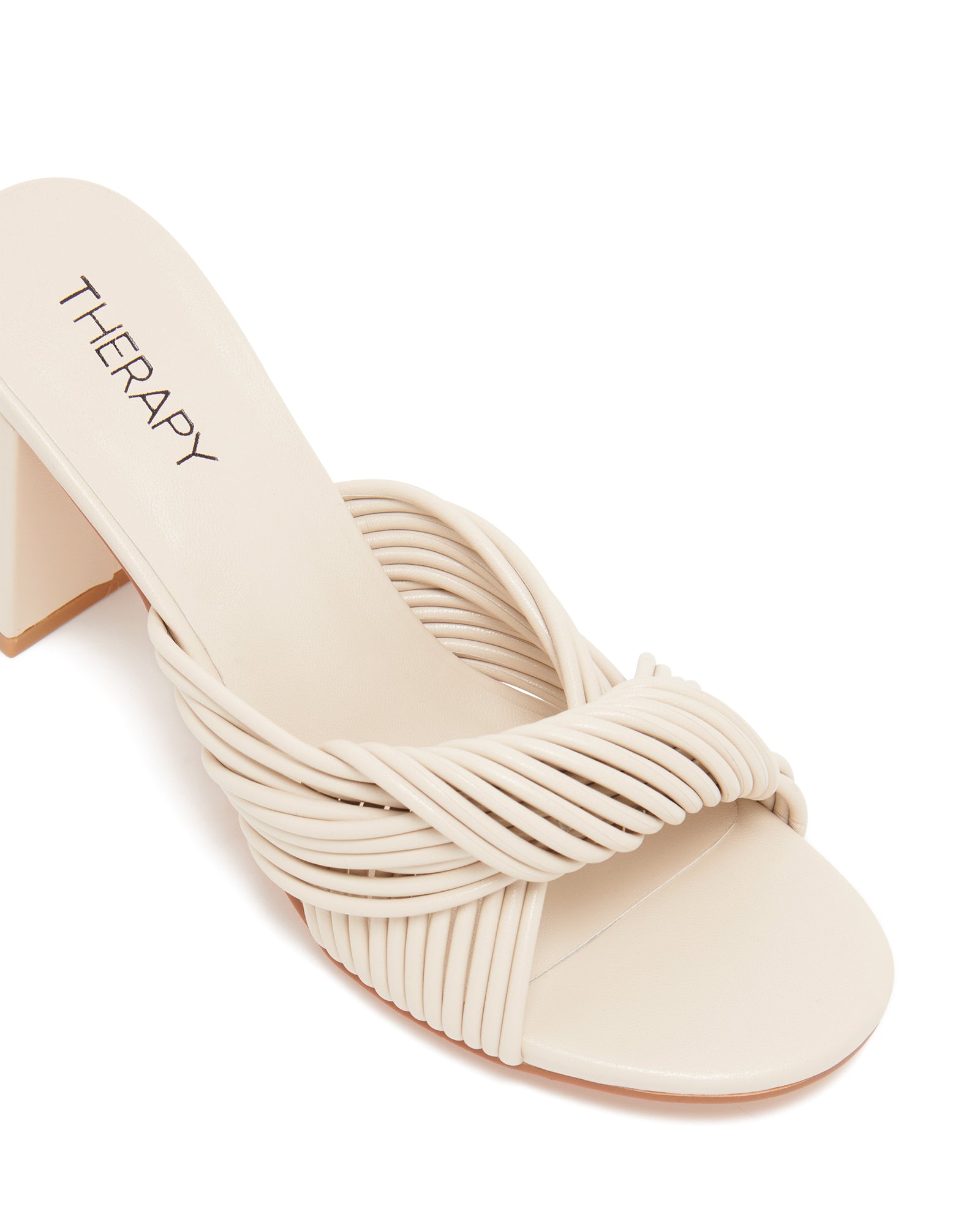 Therapy Shoes Kaylee Bone Smooth | Women's Heels | Sandals | Mules