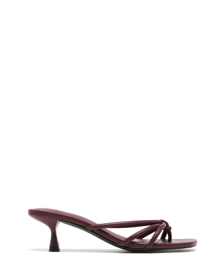 Layney Heel Bordeaux