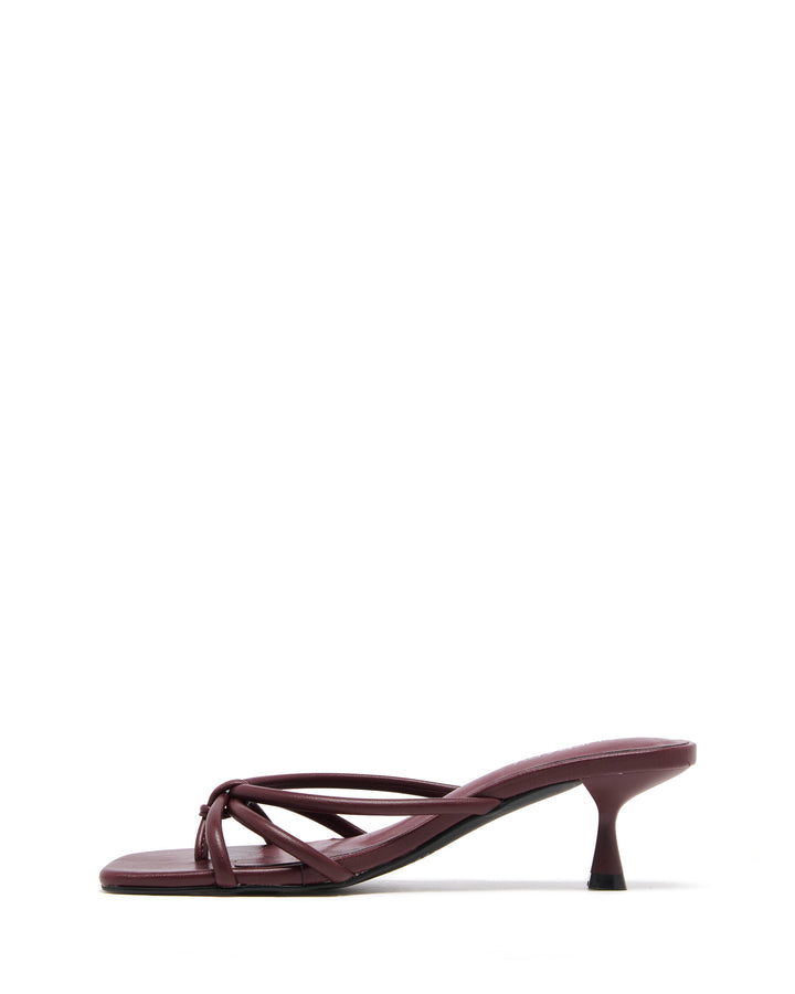 Layney Heel Bordeaux