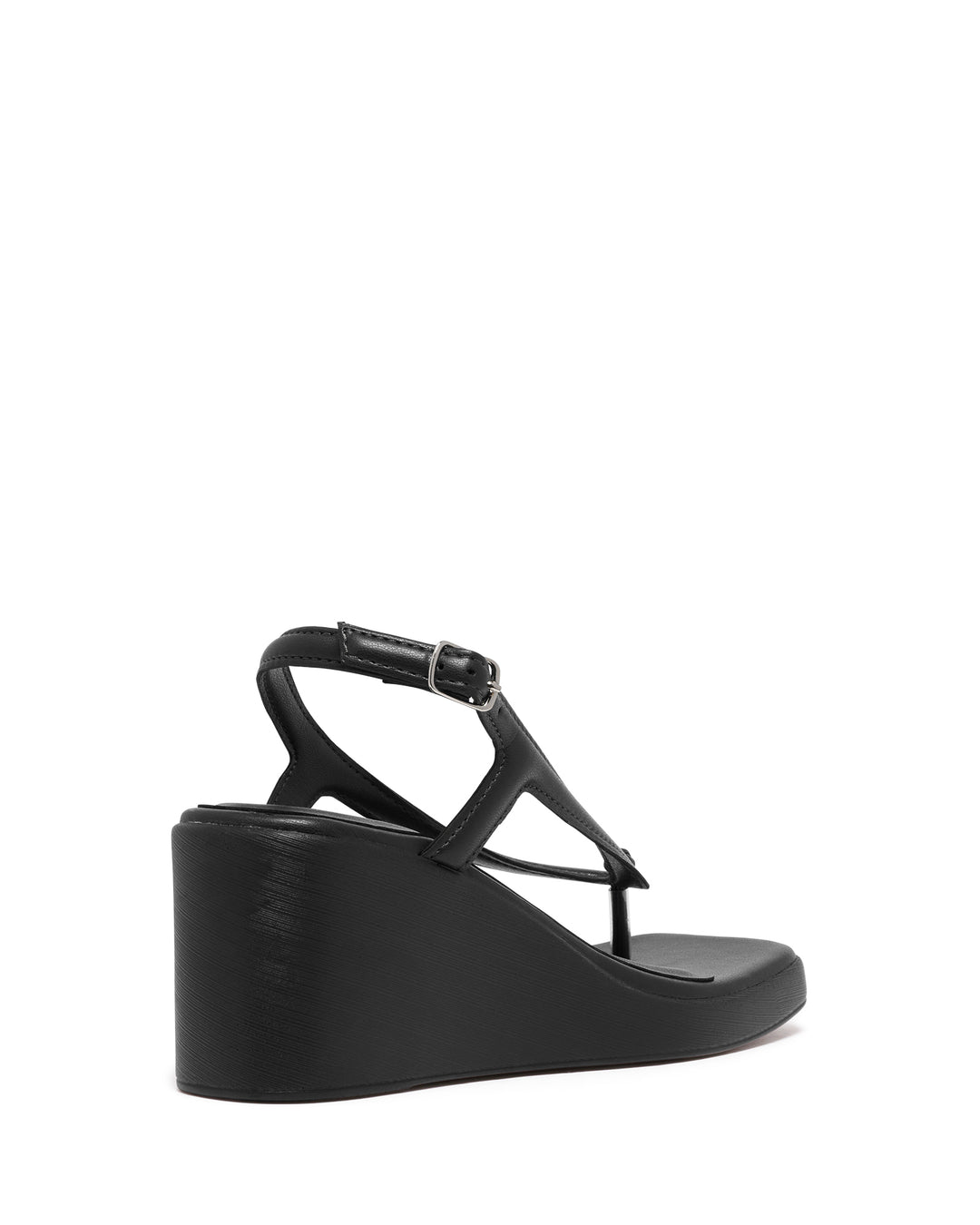 Leni Slingback Wedge Black