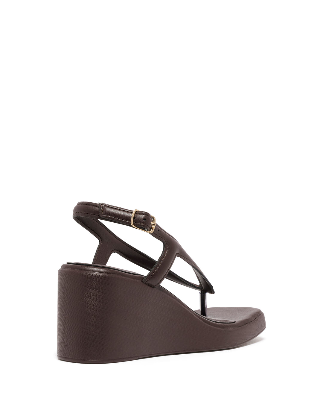 Leni Slingback Wedge Chocolate